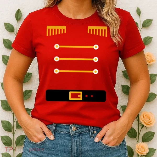 Nutcracker Uniform Toys Soldier Christmas Women's T-Shirt
