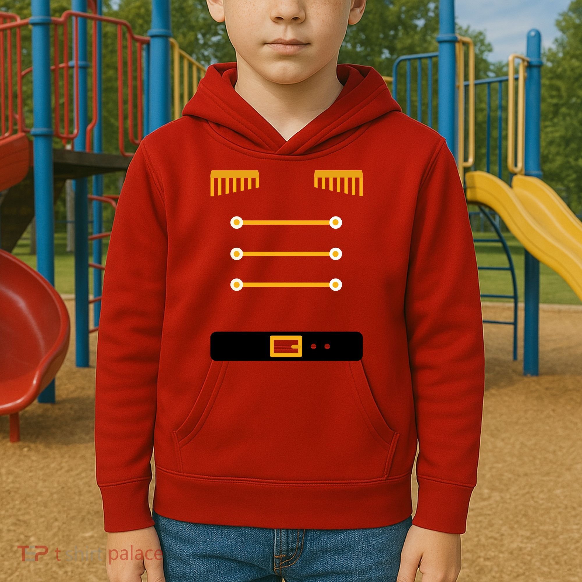 Nutcracker Uniform Toys Soldier Christmas Kids Hoodie