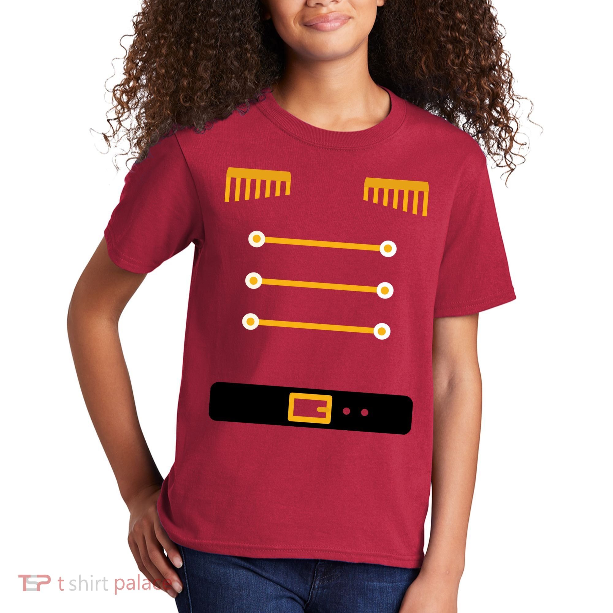 Nutcracker Uniform Toys Soldier Christmas Kids T-Shirt