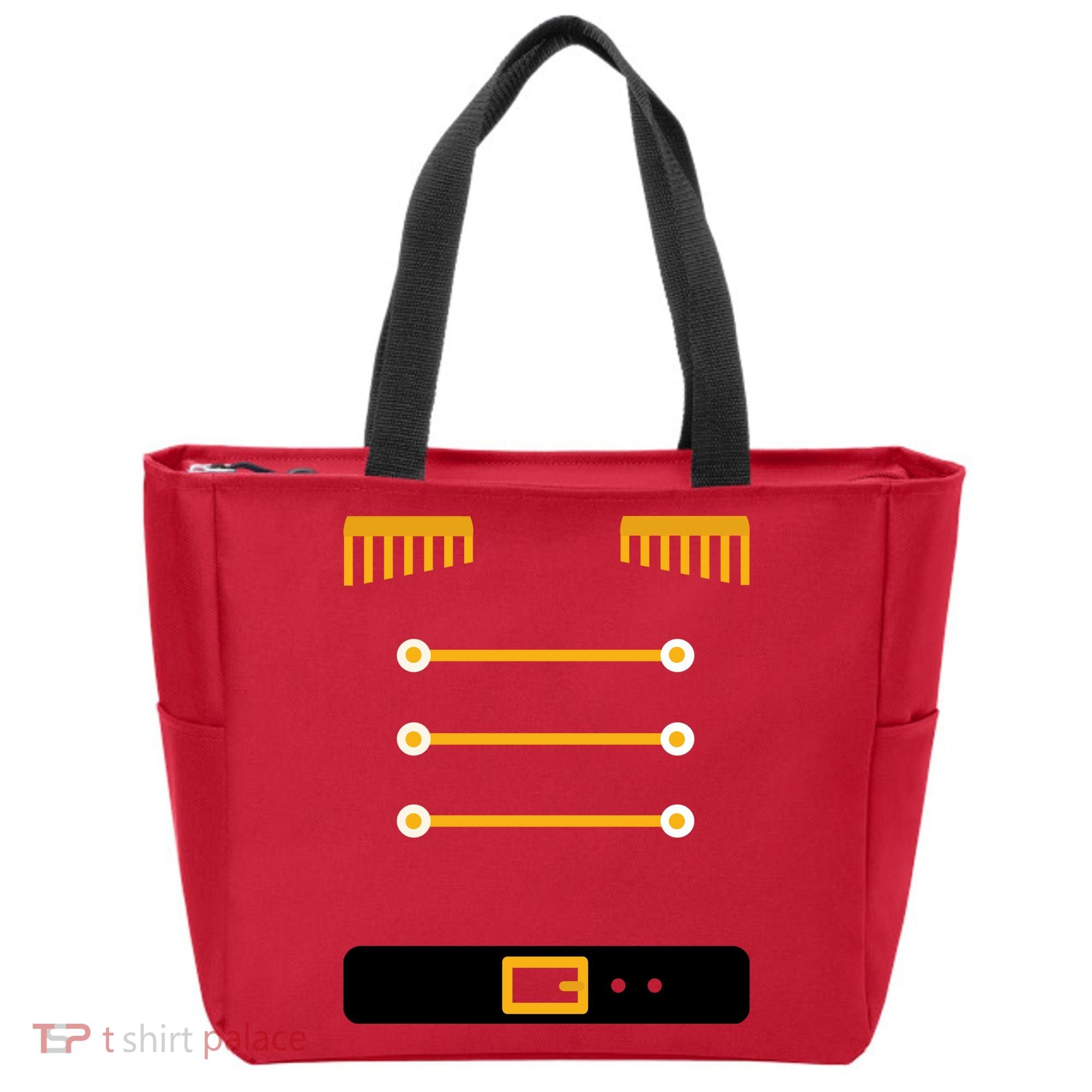 Nutcracker Uniform Toys Soldier Christmas Tote Bag