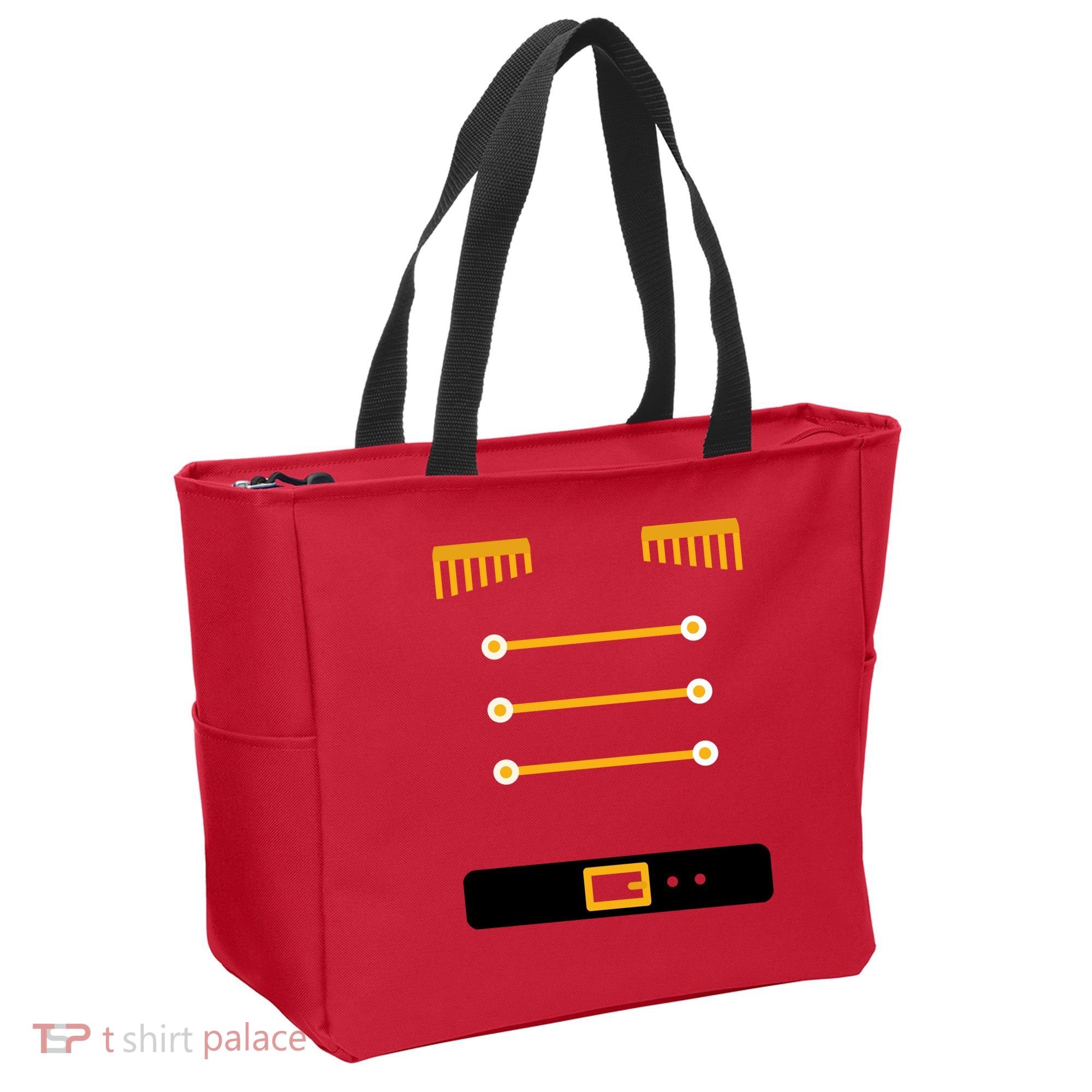 Nutcracker Uniform Toys Soldier Christmas Tote Bag