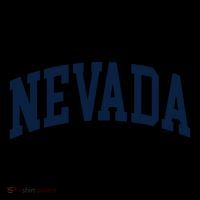 Nevada Usa Varsity Style Blue Text Coaster thumb 2