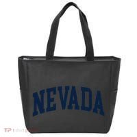 Nevada Usa Varsity Style Blue Text Tote Bag thumb 0