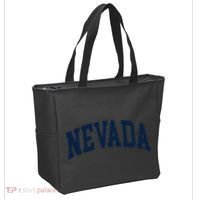 Nevada Usa Varsity Style Blue Text Tote Bag thumb 2