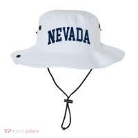 Nevada Usa Varsity Style Blue Text Bucket Hat thumb 0