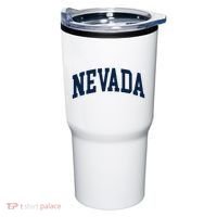 Nevada Usa Varsity Style Blue Text Tumbler thumb 0