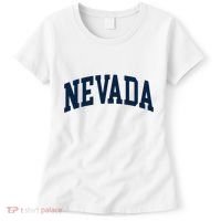 Nevada Usa Varsity Style Blue Text Women's T-Shirt thumb 0