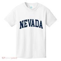 Nevada Usa Varsity Style Blue Text Kids T-Shirt thumb 0