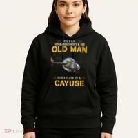 Never Underestimate Who Flew Hughes Oh 6 Cayuse Helicopter Hoodie thumb 5
