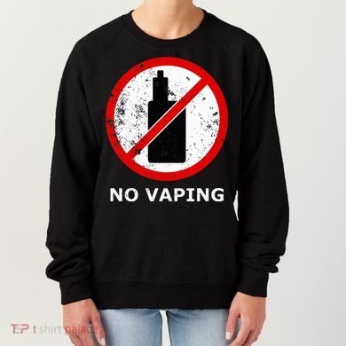 No Vaping Anti Vape Women's Sweatshirt