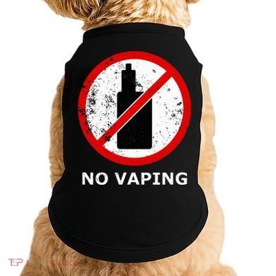 No Vaping Anti Vape Doggie Tank