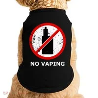 No Vaping Anti Vape Doggie Tank thumb 0