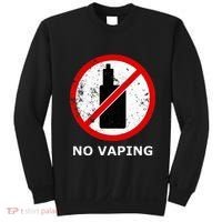 No Vaping Anti Vape Sweatshirt thumb 0