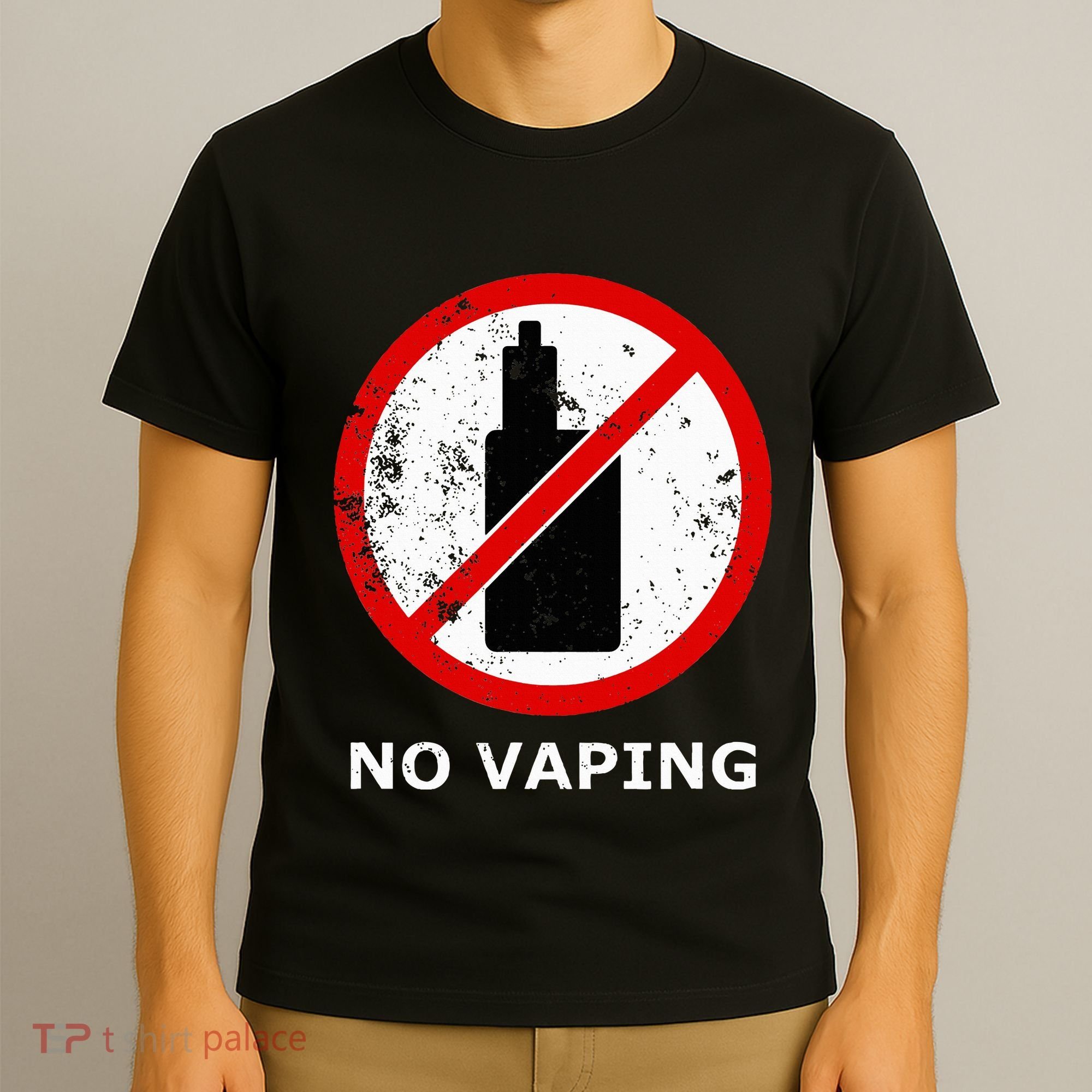 No Vaping Anti Vape T-Shirt
