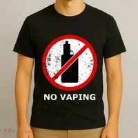 No Vaping Anti Vape T-Shirt thumb 3