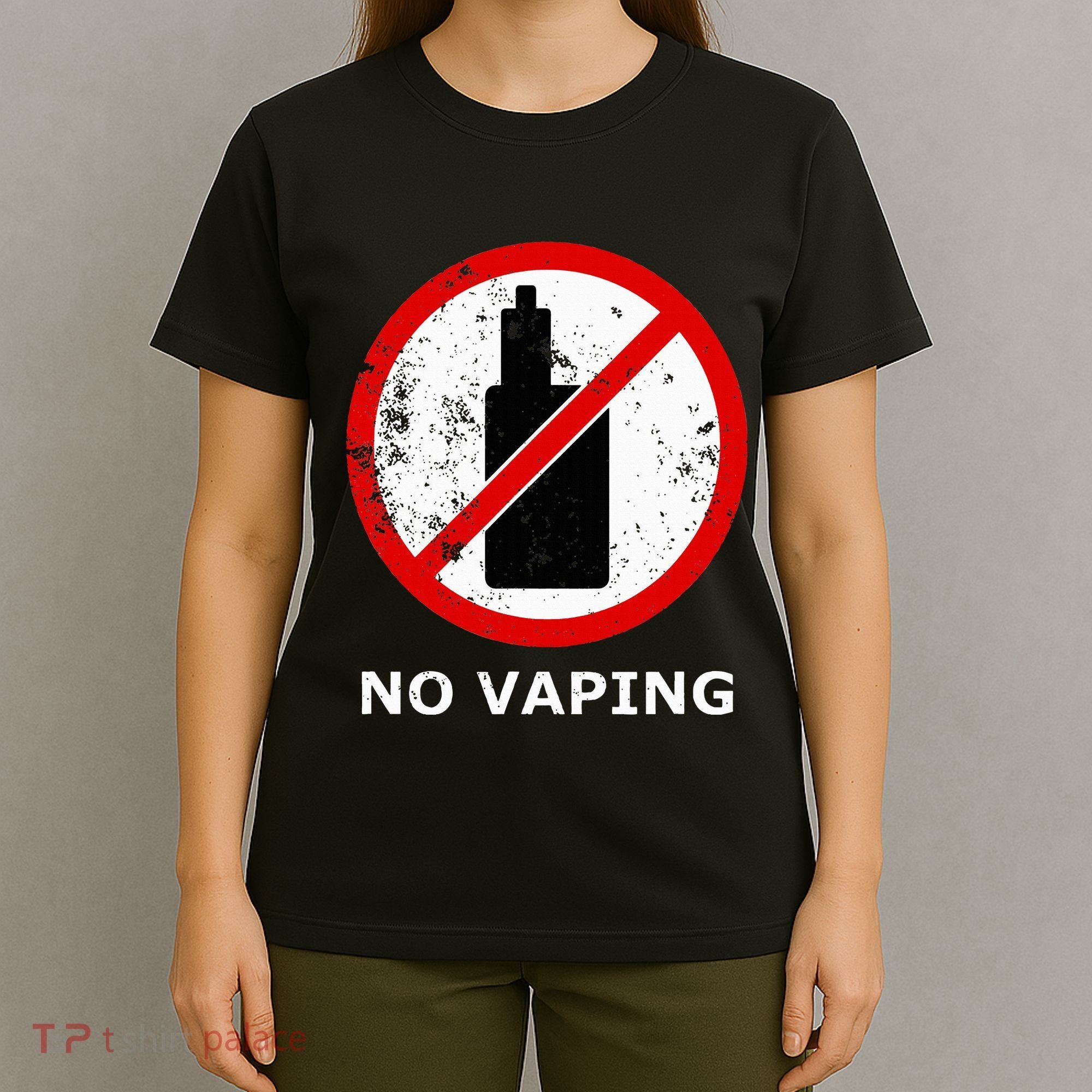 No Vaping Anti Vape T-Shirt