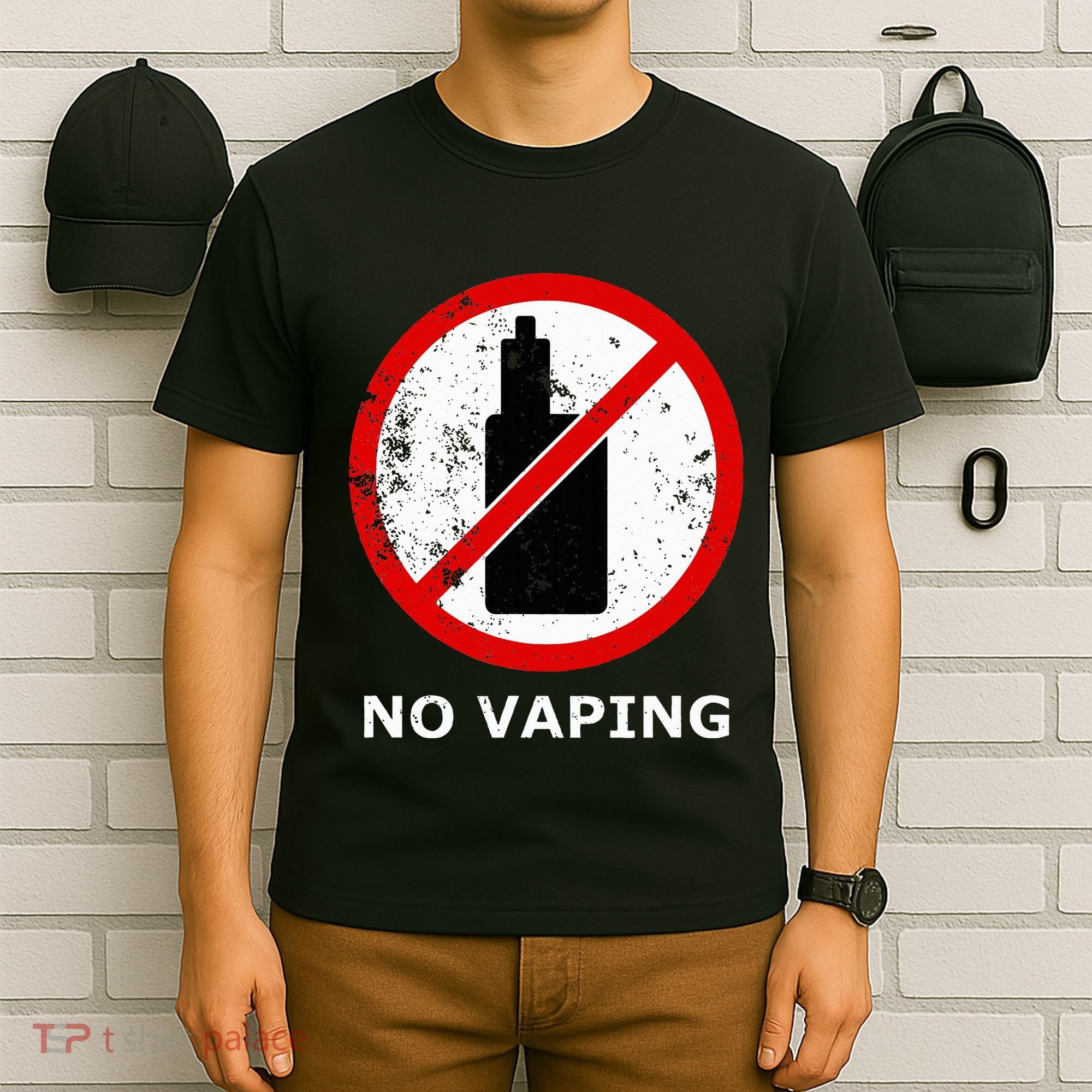 No Vaping Anti Vape T-Shirt