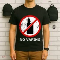 No Vaping Anti Vape T-Shirt thumb 6