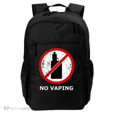 No Vaping Anti Vape Backpack