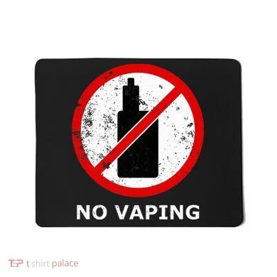 No Vaping Anti Vape Mousepad