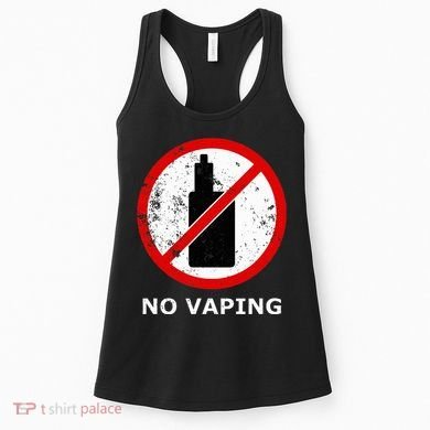 No Vaping Anti Vape Women's Tank Top