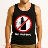 No Vaping Anti Vape Tank Top thumb 3