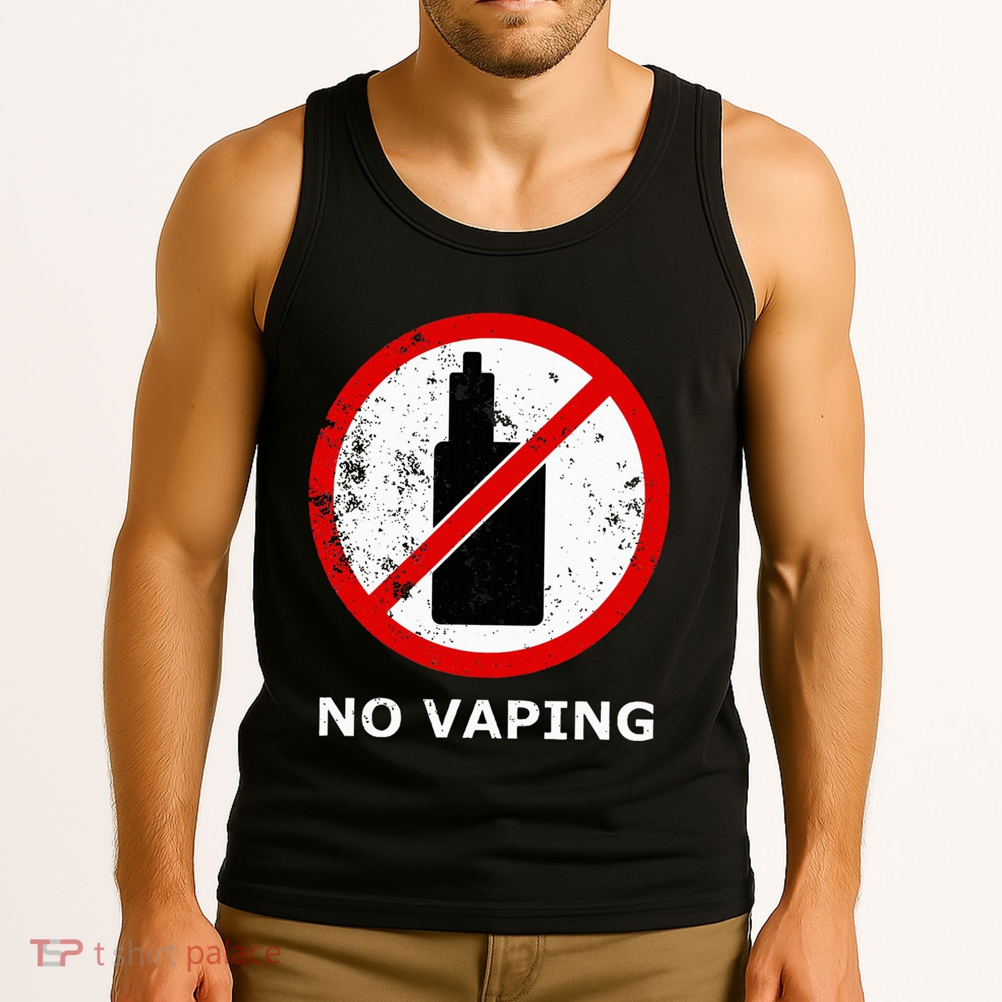 No Vaping Anti Vape Tank Top
