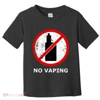 No Vaping Anti Vape Toddler T-Shirt thumb 0