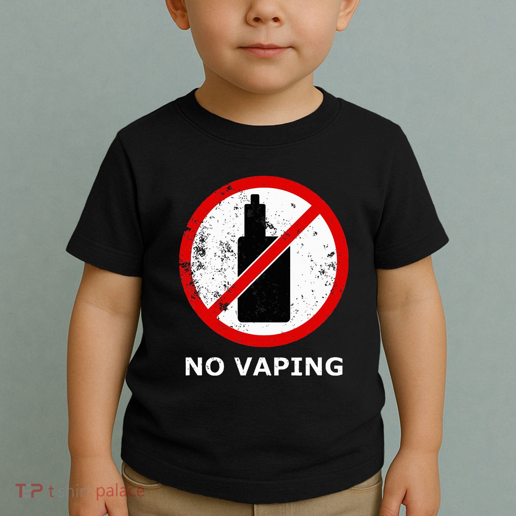 No Vaping Anti Vape Toddler T-Shirt