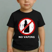 No Vaping Anti Vape Toddler T-Shirt thumb 2