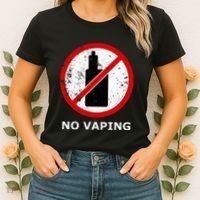No Vaping Anti Vape Women's T-Shirt thumb 2