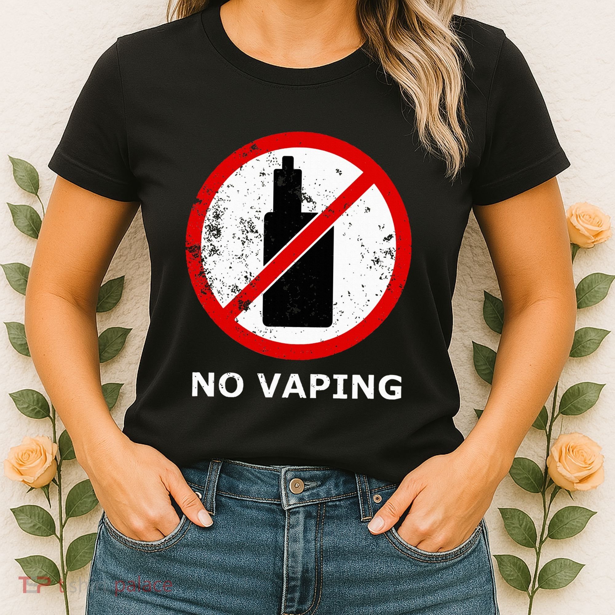 No Vaping Anti Vape Women's T-Shirt