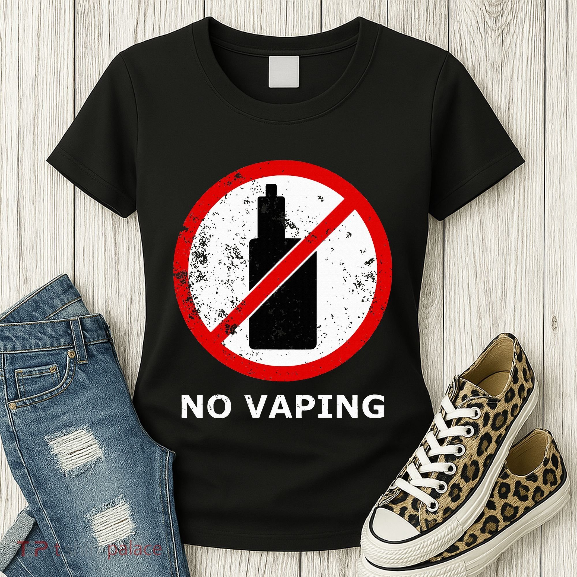 No Vaping Anti Vape Women's T-Shirt