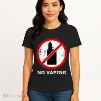 No Vaping Anti Vape Women's T-Shirt thumb 4