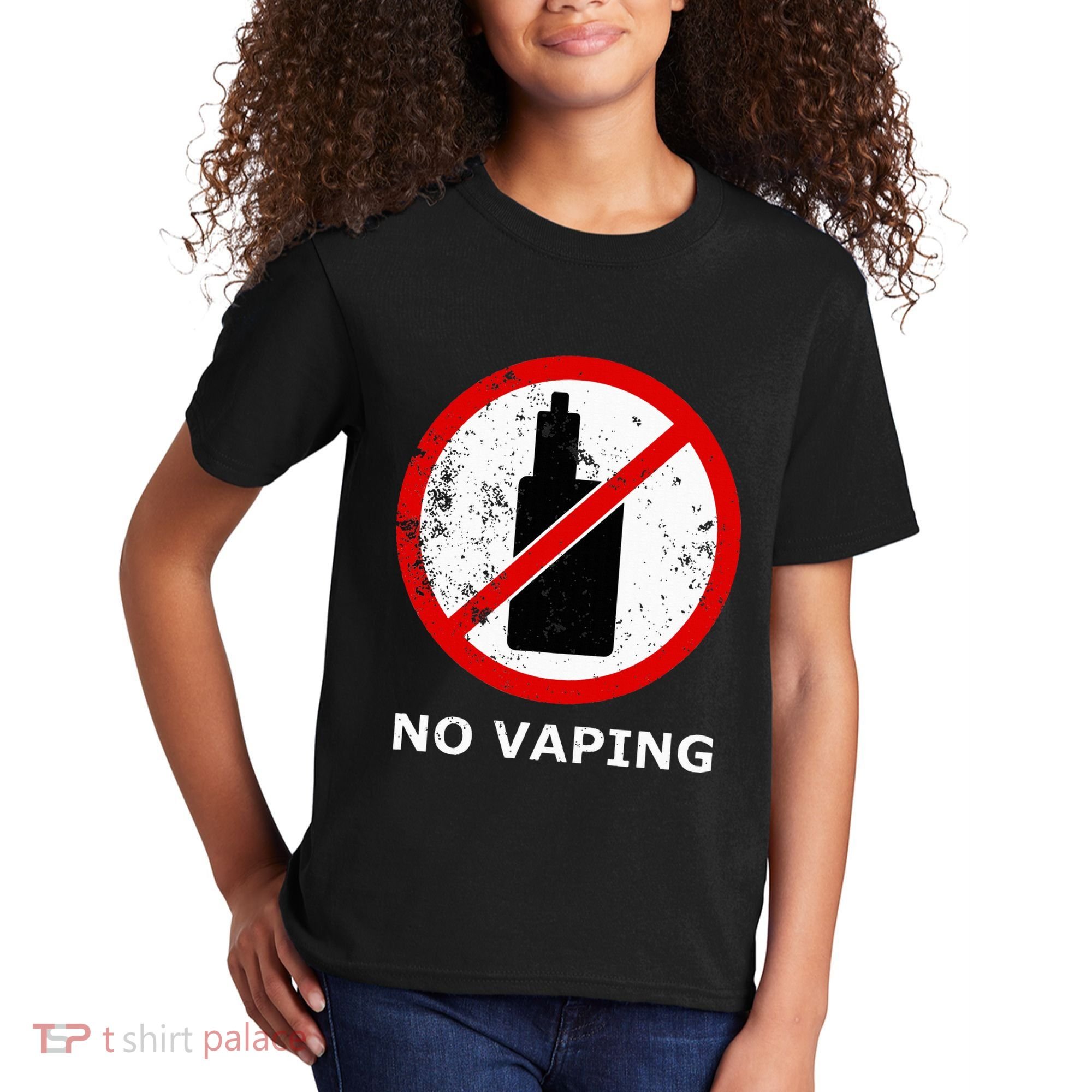 No Vaping Anti Vape Kids T-Shirt