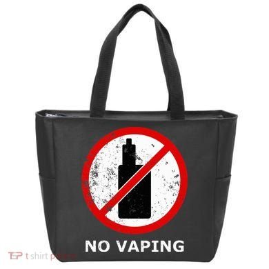 No Vaping Anti Vape Tote Bag