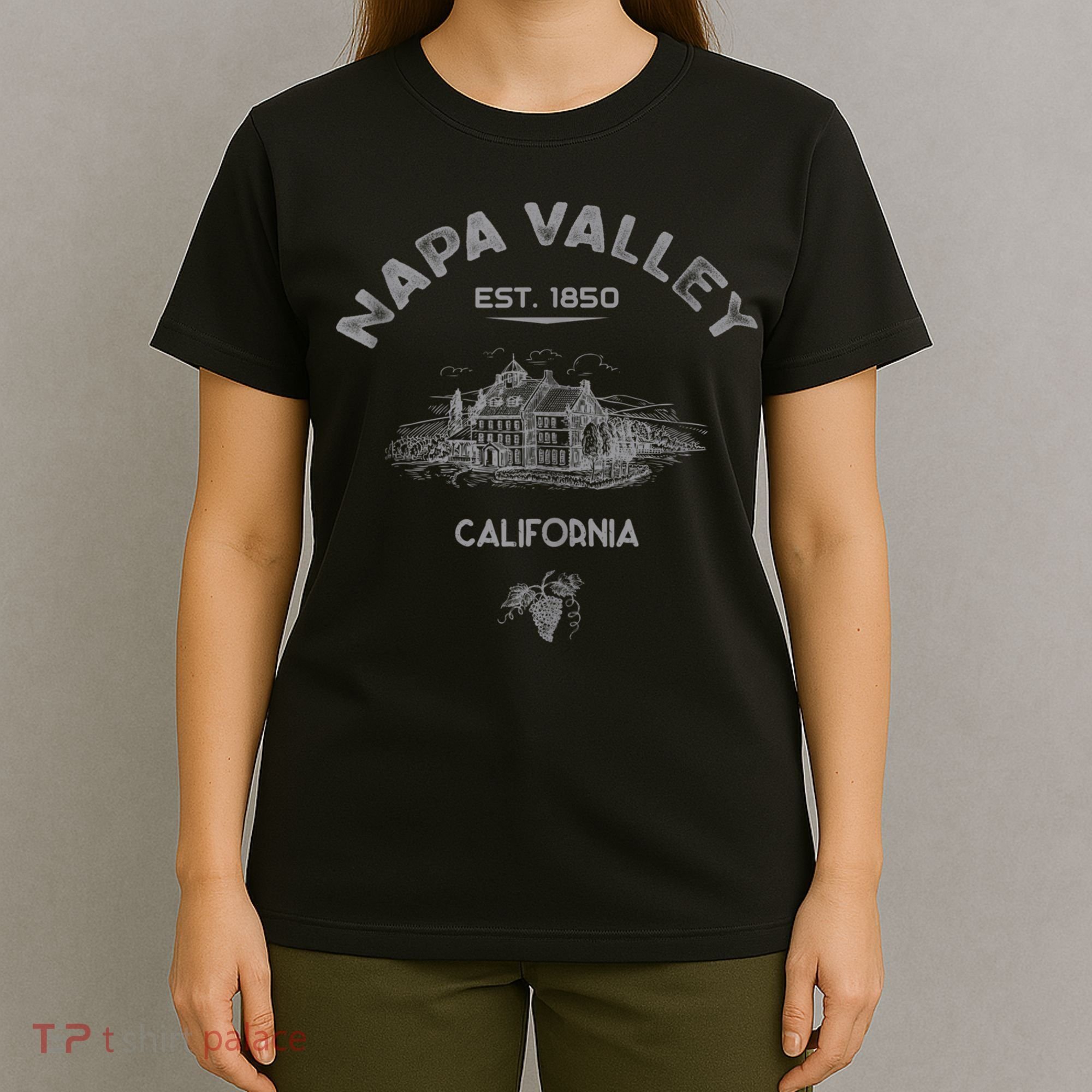 Napa Valley California Winery Souvenir T-Shirt