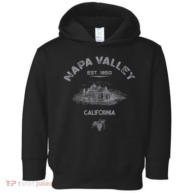 Napa Valley California Winery Souvenir Toddler Hoodie