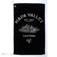 Napa Valley California Winery Souvenir Golf Towel thumb 0
