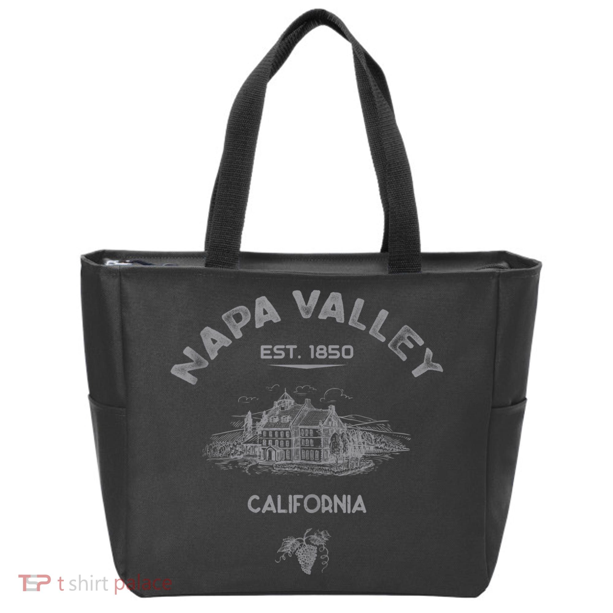 Napa Valley California Winery Souvenir Tote Bag