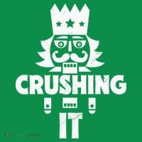Nutcracker Vintage Christmas Nutcracker Crushing It Sweatshirt thumb 3