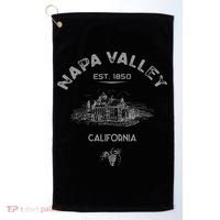 Napa Valley California Winery Souvenir Golf Towel thumb 0