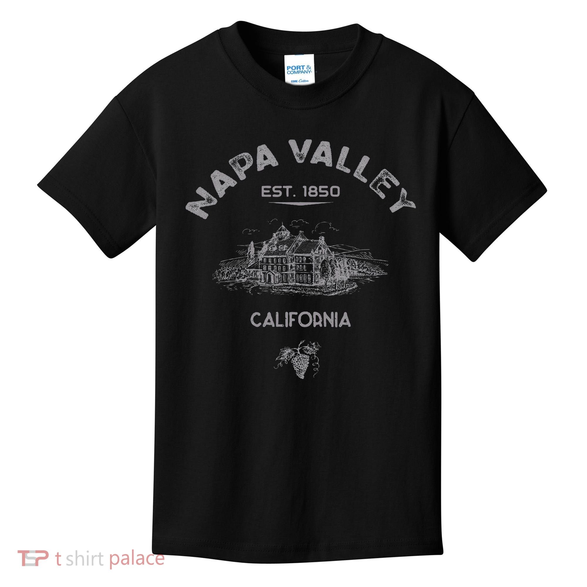 Napa Valley California Winery Souvenir Kids T-Shirt
