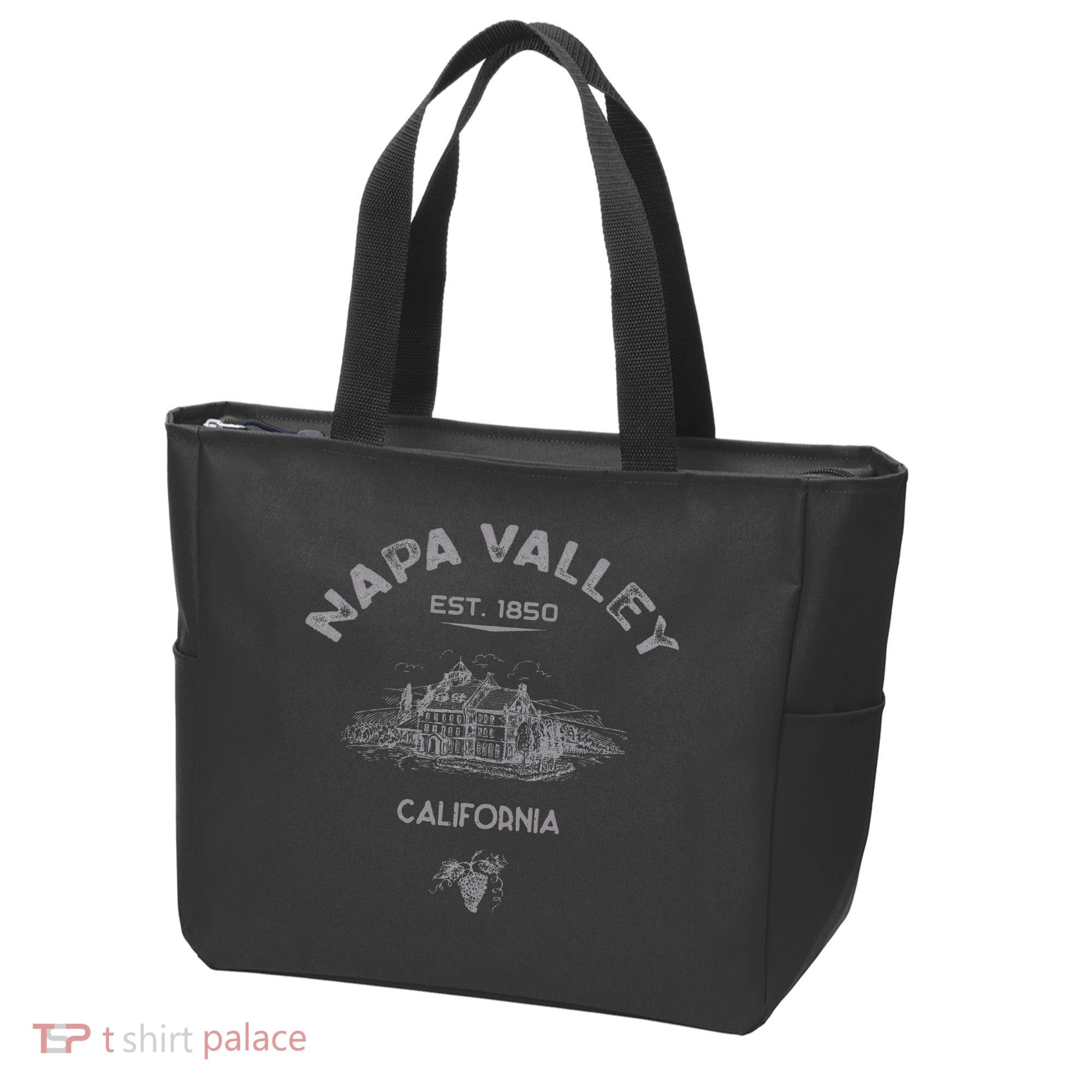 Napa Valley California Winery Souvenir Tote Bag