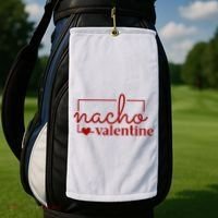 Nacho Valentine Funny Gift Golf Towel thumb 2