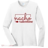 Nacho Valentine Funny Gift Women's Long Sleeve Shirt thumb 0