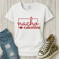 Nacho Valentine Funny Gift Women's T-Shirt thumb 3