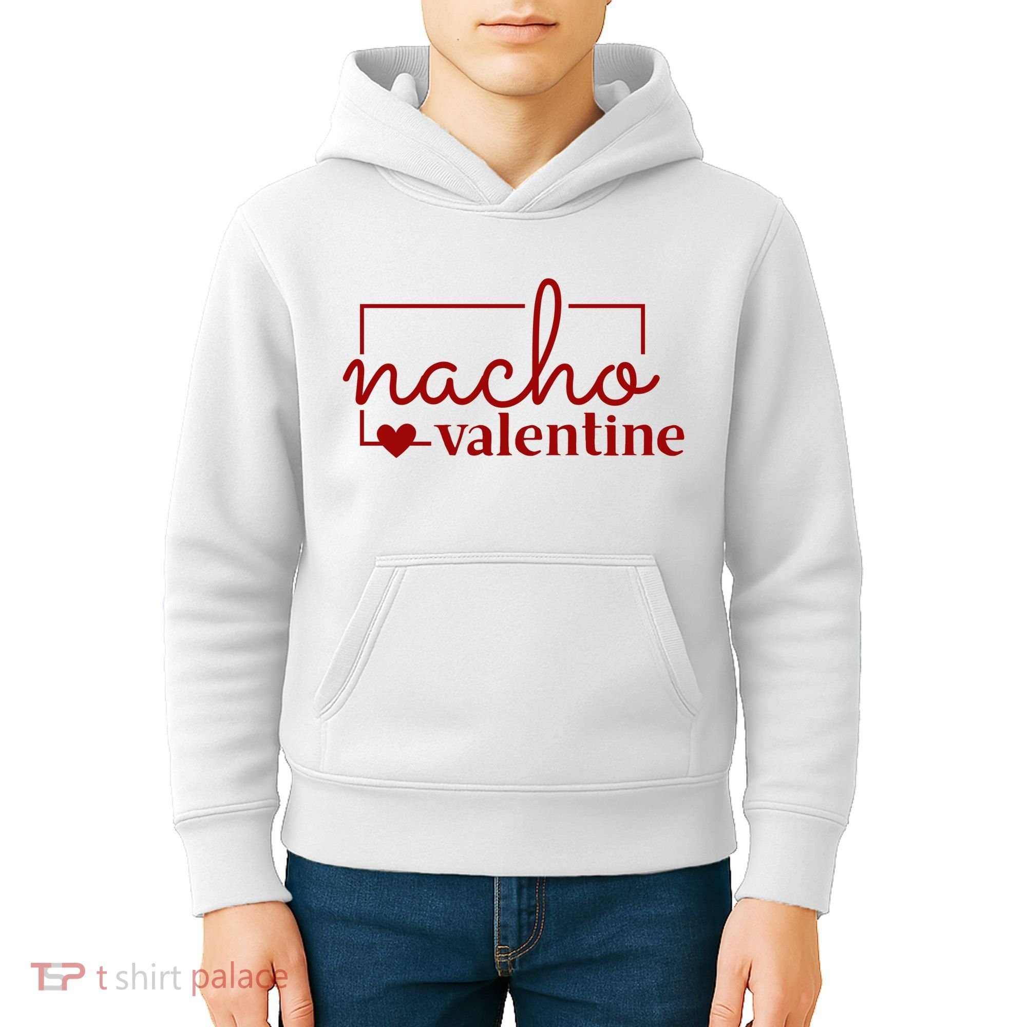 Nacho Valentine Funny Gift Kids Hoodie
