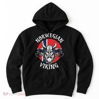 Norwegian Viking History Lovers And Adventurers Hoodie thumb 0