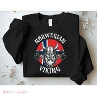 Norwegian Viking History Lovers And Adventurers Sweatshirt thumb 2